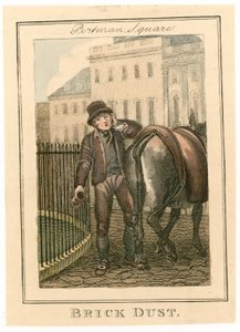 Portman tér. Téglapor alkotó: English School