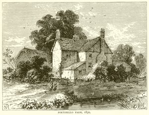 Portobello Farm. 1830 alkotó: English School