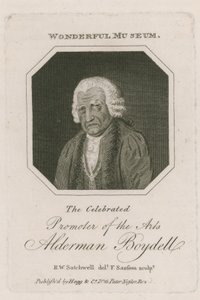 Alderman Boydell portréja alkotó: English School