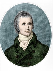 Alexander MacKenzie portréja (színes metszet) alkotó: English School