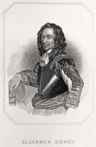 Algernon Sidney portréja, 1835 alkotó: English School