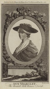 Ann Yearsley portréja alkotó: English School