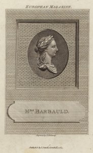 Anna Laetitia Barbauld portréja alkotó: English School