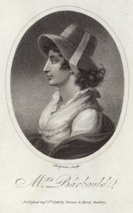 Anna Laetitia Barbauld portréja alkotó: English School
