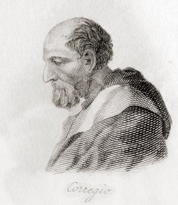 Antonio Allegri da Correggio portréja alkotó: English School