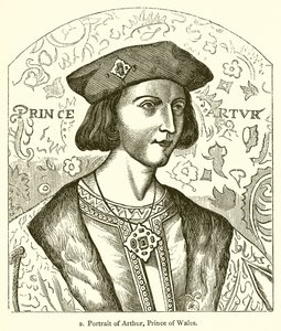 Arthur, walesi herceg portréja alkotó: English School