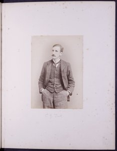 CJ Tait portréja, 1900 körüli (fekete-fehér fotó) alkotó: English School