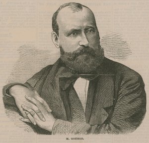Charles-Francois Gounod portréja alkotó: English School