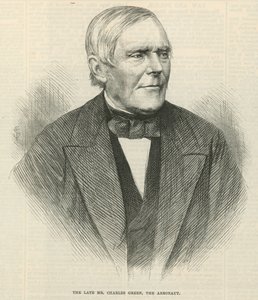 Charles Green portréja alkotó: English School