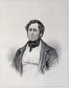 Charles Joseph Hullmandel (1789-1850) portréja, metszett G.B. Bleck, 1851 alkotó: English School