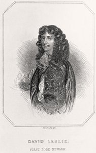David Leslie, Newark 1. Lordjának portréja, 1835 alkotó: English School