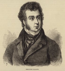 Ebenezer Elliott portréja alkotó: English School
