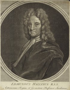 Edmond Halley portréja alkotó: English School