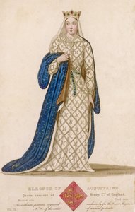Aquitániai Eleanor portréja alkotó: English School