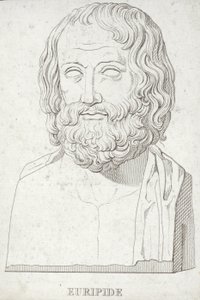 Euripidész portréja