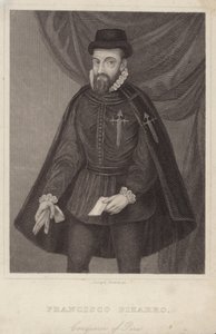 Francisco Pizarro portréja alkotó: English School