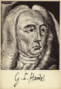 George Friedrich Händel portréja alkotó: English School