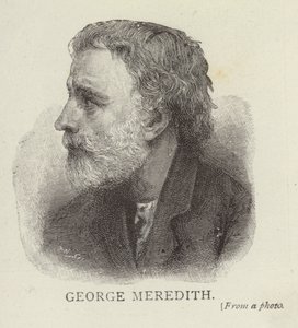 George Meredith portréja alkotó: English School