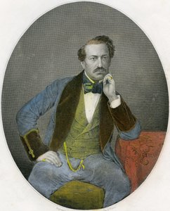 Gustavus Vaughan Brooke portréja, 1860 körül (litográfia) alkotó: English School