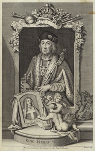 VII. Henrik angol portréja alkotó: English School