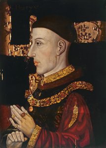 V. Henrik (1387-1422) portréja (restaurálás alatt) (lásd: 99913)