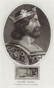 Hugh Capet portréja alkotó: English School
