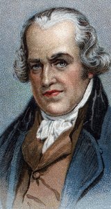 James Watt (1736-1819), skót mérnök portréja – A „” Leaders of Men” sorozatból” – Kromolitográfia – Angol Iskola, 20. század – alkotó: English School