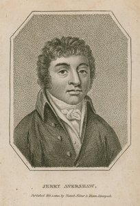 Jerry Avershaw portréja alkotó: English School