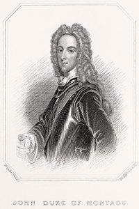 János Montagu hercegének portréja, 1835 alkotó: English School