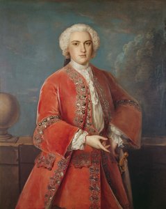 John Hall Stevenson portréja, 1741