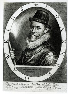 John Hawkins portréja (1532-95) alkotó: English School