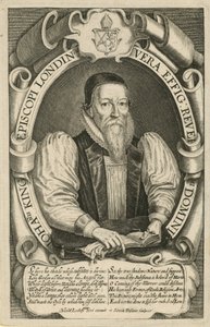 John King, London püspökének portréja 1611-21 alkotó: English School