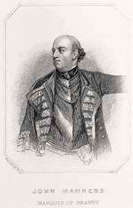 John Manners, Granby márki portréja, 1835 alkotó: English School