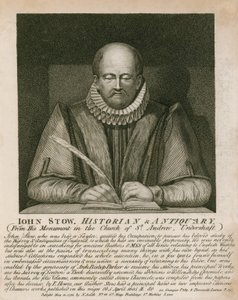 John Stow portréja alkotó: English School