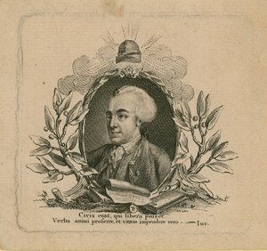 John Wilkes portréja alkotó: English School