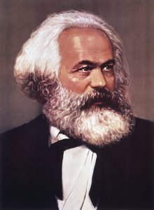 Karl Marx portréja alkotó: English School