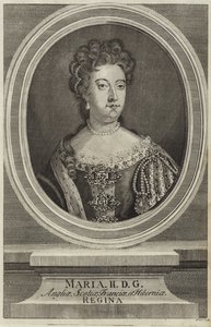 Anglia II. Mária portréja alkotó: English School