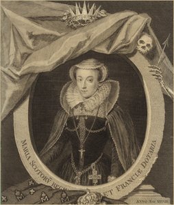 Mária, skót királynő portréja alkotó: English School