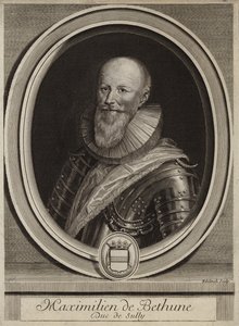 Maximilien de Bethune, Sully hercegének portréja alkotó: English School