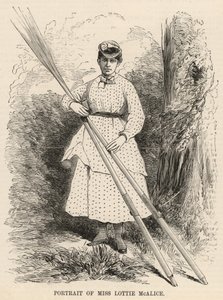 Lottie McAlice kisasszony portréja alkotó: English School