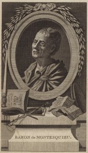 Montesquieu portréja alkotó: English School