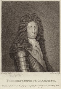 Philibert, Gramont grófjának portréja alkotó: English School