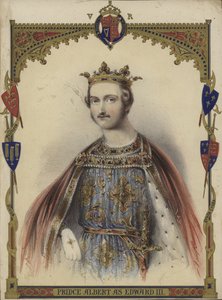 Albert herceg portréja, mint Edward király III