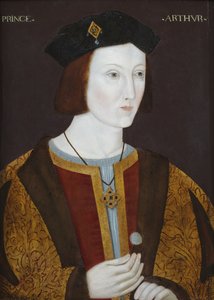 Artúr herceg portréja (olaj, tábla) alkotó: English School