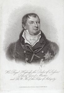 Augustus Frigyes herceg, Sussex hercegének portréja alkotó: English School