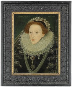 I. Erzsébet királynő portréja, 1580 körül alkotó: English School