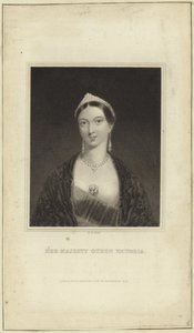 Viktória királynő portréja alkotó: English School