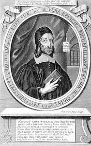 Richard Baxter (1615-91) portréja, amelyet Frederick Hendrick van Hove (1628-98) vésett