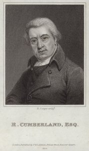 Richard Cumberland portréja alkotó: English School