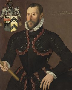 Richard Goodricke szenátor 50 éves portréja, 1574 alkotó: English School